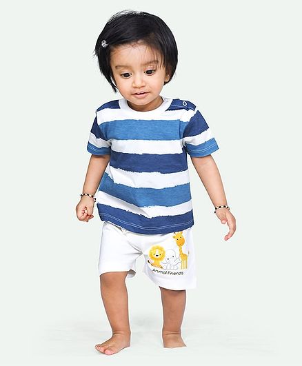 Ariel Pure Cotton Knit Half...
