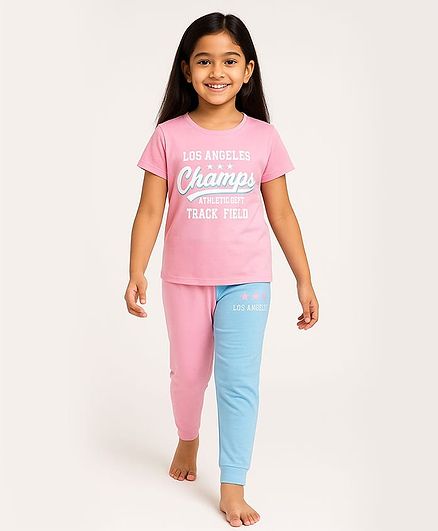 CHILINS 100% Cotton Knit Half...