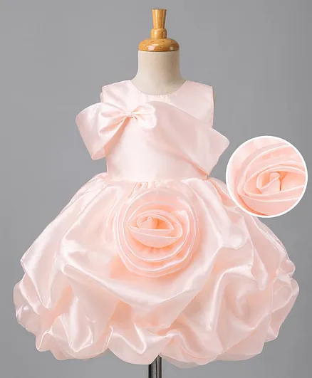 birthday dress for 6 year girl Claudette 6 Month Birthday Outfit Girl Half Birthday Pink And Gold Outfit 24 Months Long Sleeve