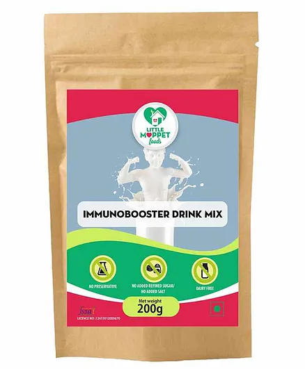 Little Moppet Foods ImmunoBooster Drink Mix - 200g