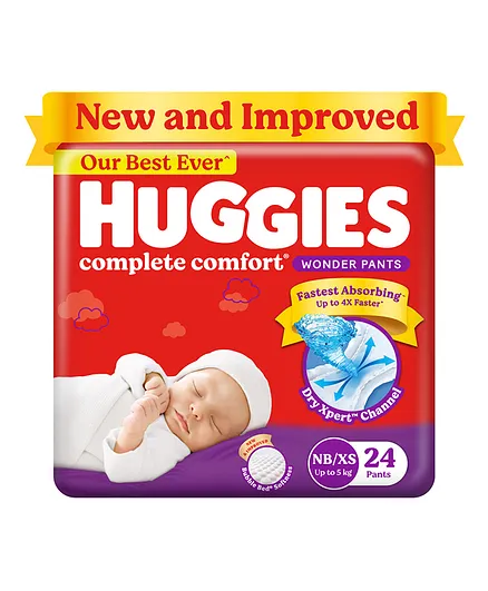 Huggies Wonder Pants Extra Small Pant Style Diapers - 24 Pieces