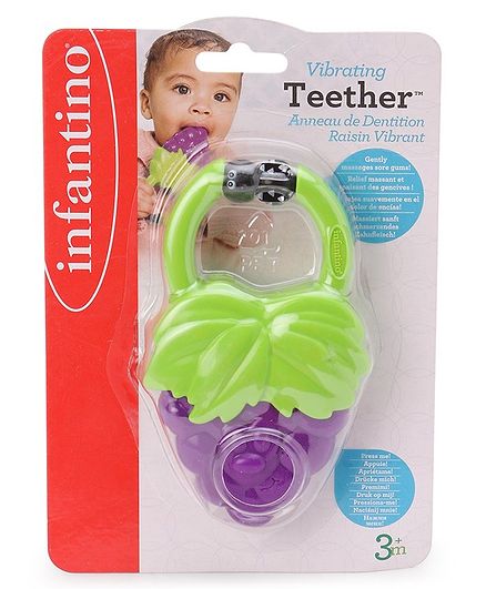 infantino strawberry teether