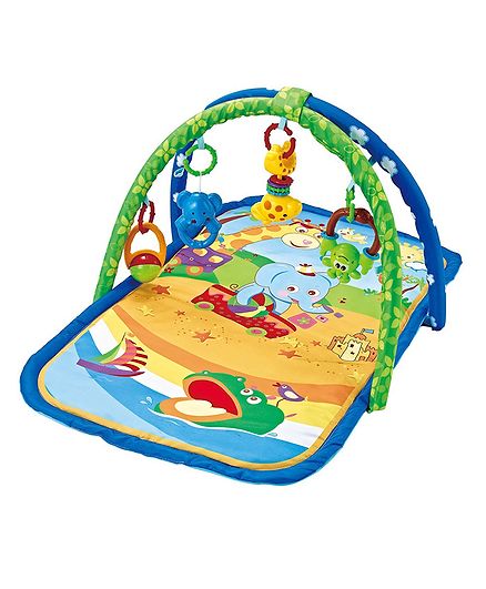 baby play gym with hanging toys