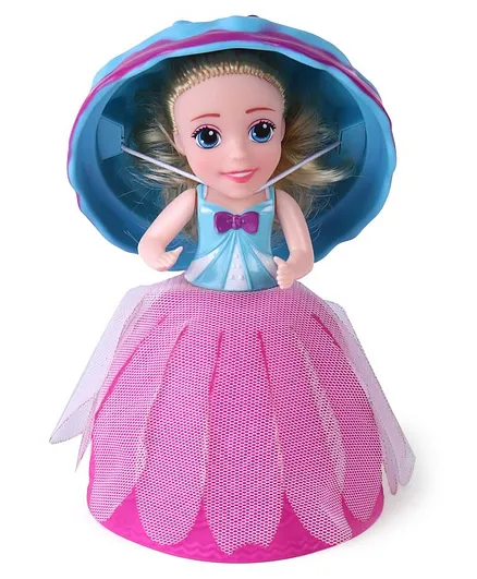 Cupcake Gelato Surprise Doll Blue & Pink - Height 16.5 cm