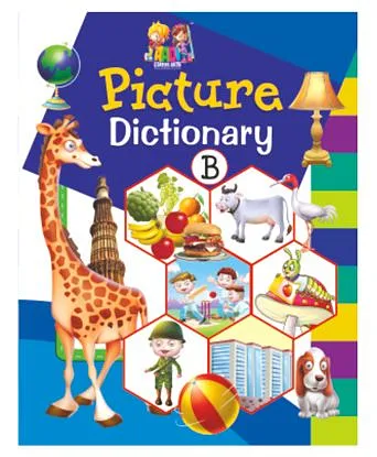 LKG Book  Picture Dictionary B - English