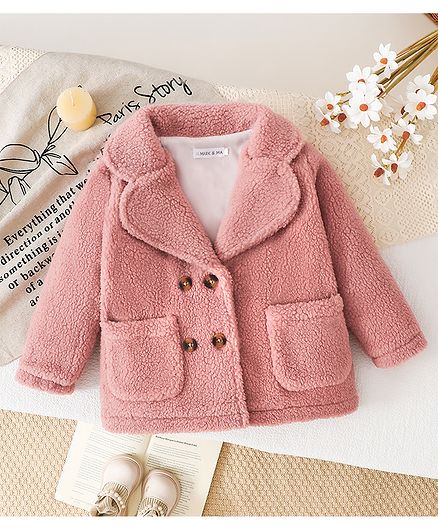 Mark & Mia Full Sleeves Jackets  - Pink
