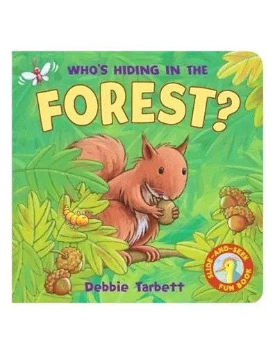 Whos Hiding In The Forest Riddle Book - English