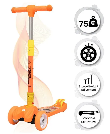 R For Rabbit Road Runner The Smart And Smooth Kids Scooter Orange Online In India Buy At Best Price From Firstcry Com