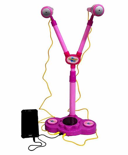 Planet Of Toys Mp3 Star Party Dual Microphone Pink Online India