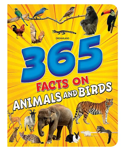 Dreamland 365 Facts on Animals and Birds Book for Children , 80 Pages