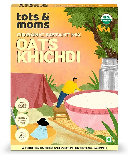Tots and Moms Foods Instant Oats Khichdi - 200 gms