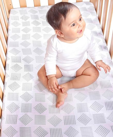 sage green crib sheet