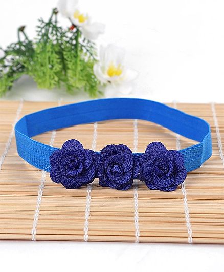 Babyhug Headband Rosette Appliques Royal Blue For Girls 2 10 Years Online In India Buy At Firstcrycom 2482038 - 