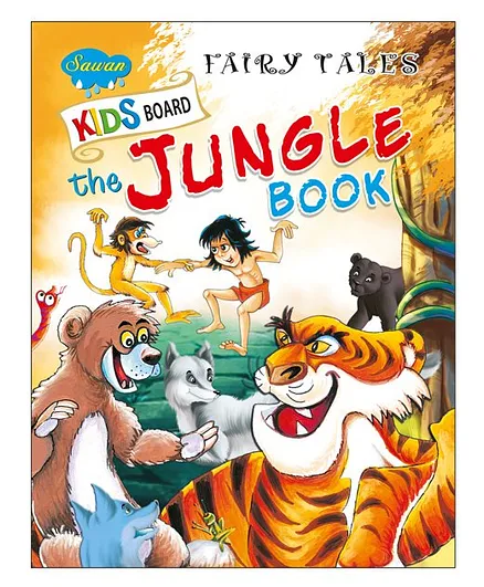 Kids Board Fairy Tales The Jungle Book - English