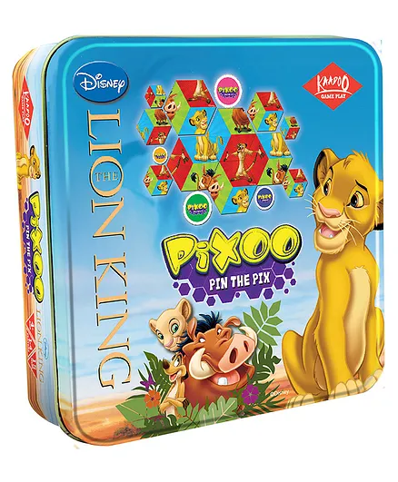 KAADOO Disney Pixoo - The Lion King Puzzle Game for 4+ Years and Above - Kids & Family - Made in India - Disney Gift - Multicolor
