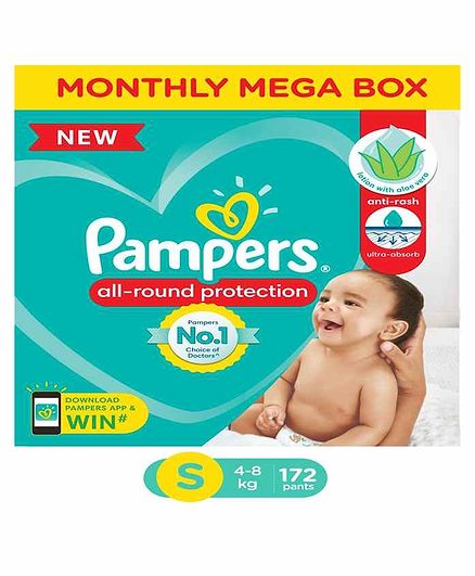 small box of diapers