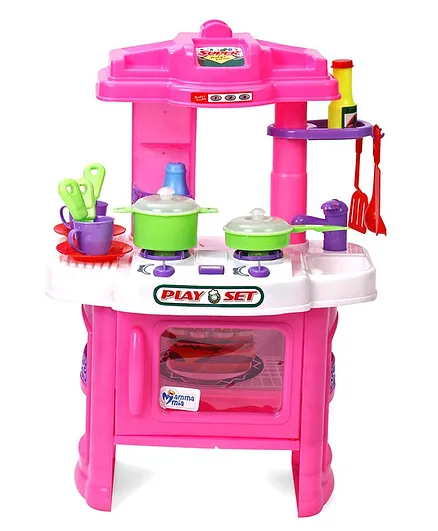 Mamma Mia Kitchen Playset - Pink
