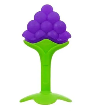 Ole Baby Silicone Teether Grape Shape - Purple