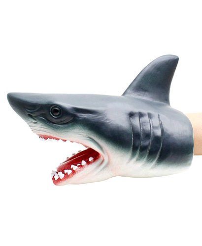 shark hand puppet