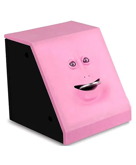 Webby Battery Operated Money Eating Coin Bank - Pink