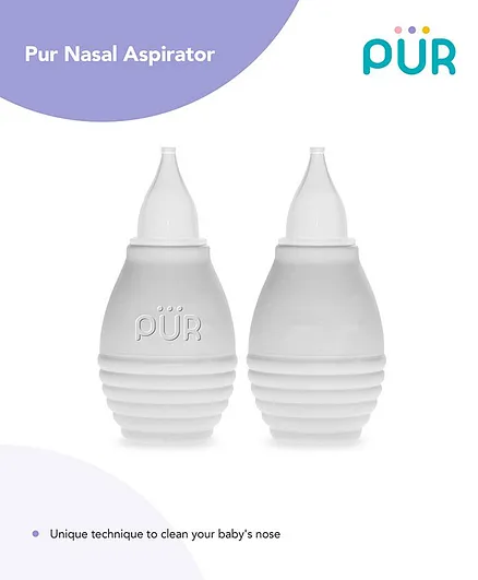 Pur Nasal Aspirator - White