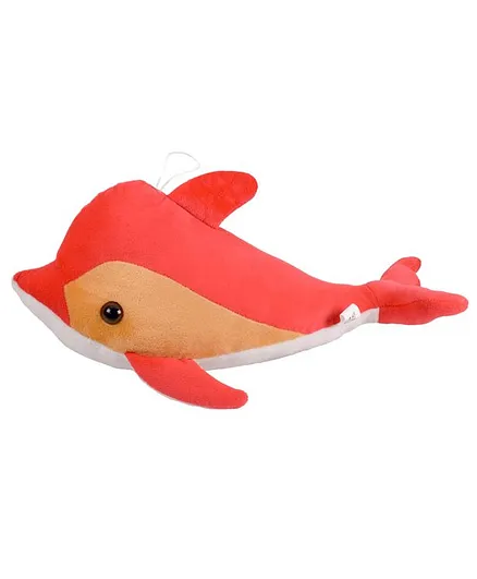 Ultra Dolphin Soft Toy Orange - Length 40 cm