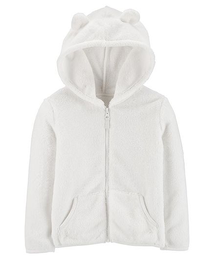 girls fuzzy hoodie