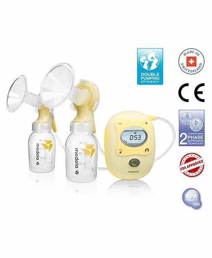 Aanval Fonetiek Mevrouw Medela Freestyle Double Breast Pump Online in India, Buy at Best Price from  FirstCry.com - 254610