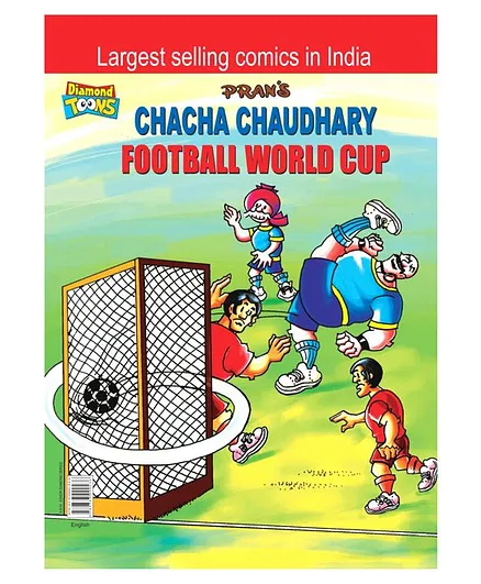 Chacha Chaudhary Football World Cup Comic Book - English