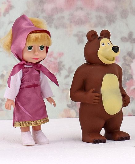 masha and the bear plush toy