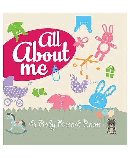All About Me A Baby Record Book - English