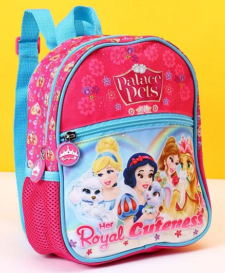 Disney Princess School Bag Pink Blue - 9 Inches