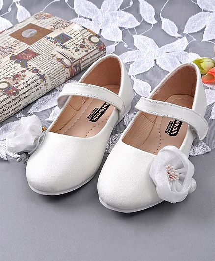 white belly shoes for girl