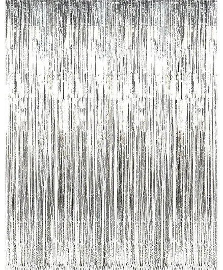 Syga Party Foil Curtain - Silver