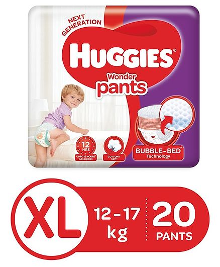 Huggies Wonder Pants, Extra Large (XL) (12 – 17 kg)