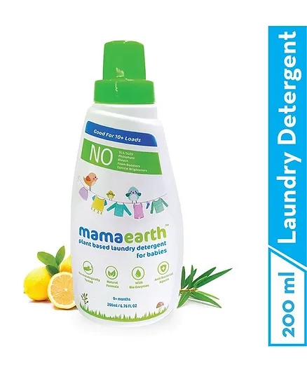 mamaearth Plant Based Baby Laundry Liquid  Detergent - 200 ml