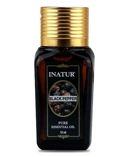 Inatur Black Pepper Essential Oil - 12 ml