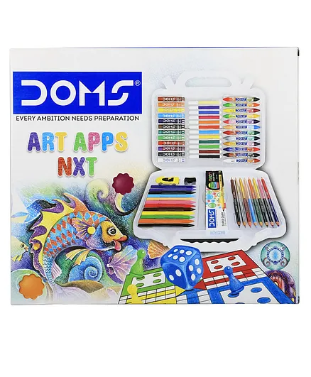 Doms Art Apps Nxt Colouring Kit Multicolour - 59 Pieces 