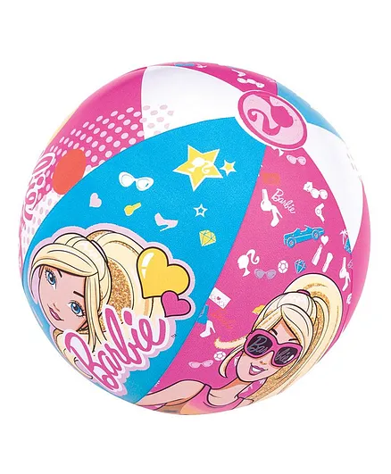 Bestway Beach Ball Barbie Print - Pink