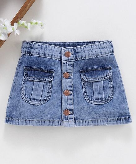 denim skirt mid thigh