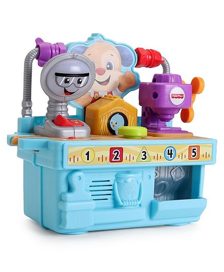 Fisher Price Busy Learning Tool Bench Blue Online India Buy