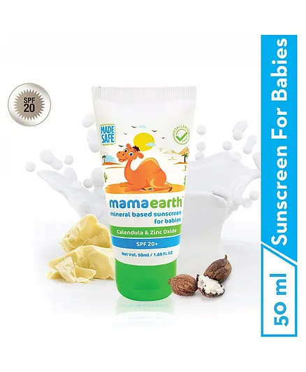 mamaearth Mineral Based Sunscreen For Babies - 50 ml