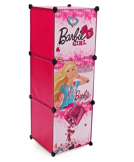 Barbie DIY Storage Cabinets - Pink