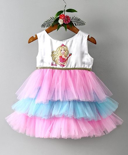 barbie print dress