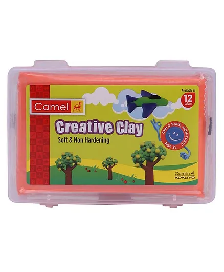 Camel Creative Clay Neon Orange - 150 Gm