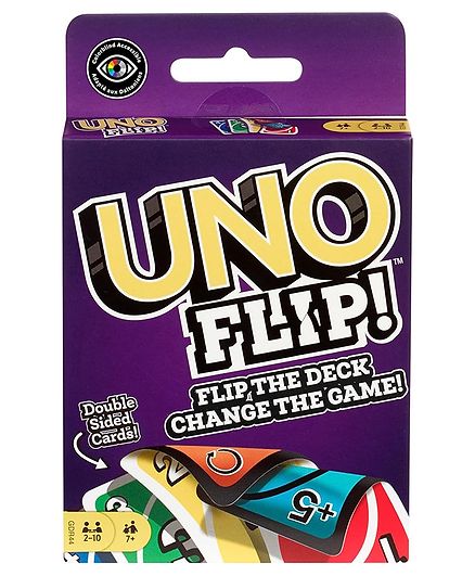Mattel UNO Flip Side Card Game - Multicolor Online India, Buy Board Games for (7-12 Years) at FirstCry.com - 2734808