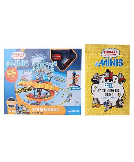 thomas and friends minis steelworks stunt set