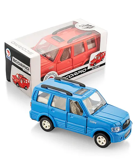 Car Toy Mahindra Scorpio Diecast Model Shinsei Pull Back Mahindra