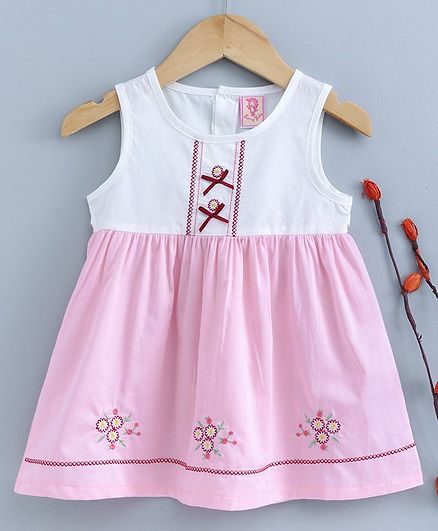 firstcry white frock