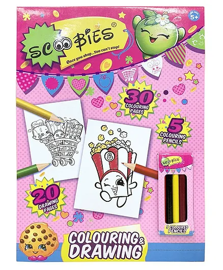 Download Colouring Book With Mini Crayons Set 30 Pages Online In India Buy At Best Price From Firstcry Com 2789196